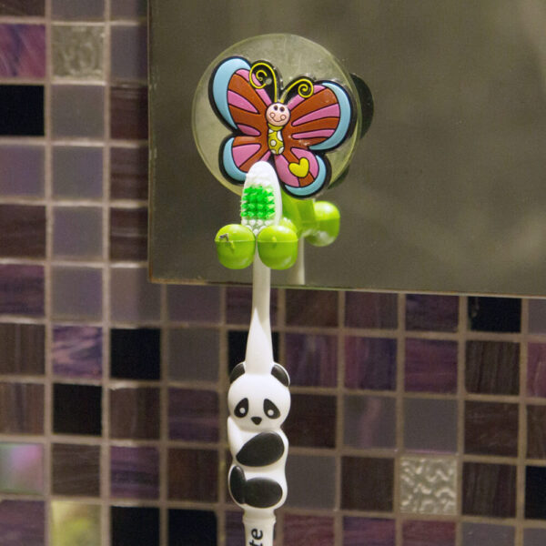 Toothbrush butterfly